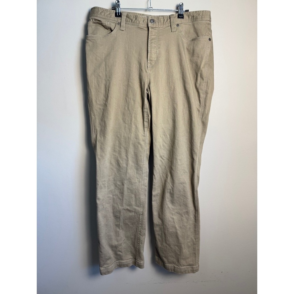 Mountain Hardwear Mens Tan Pants 34/32 Gorpcore Hiking Outdoor Rugged Utility